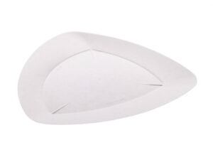 100 pz-Piatto eco triangolare