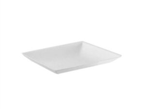 100 pz-Piattino compostabile quadrato