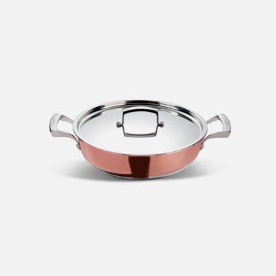 Tegame Style con 2 maniglie e coperchio inox d.28 cm