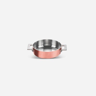 Tegamino Style 2 manici inox d.14 cm