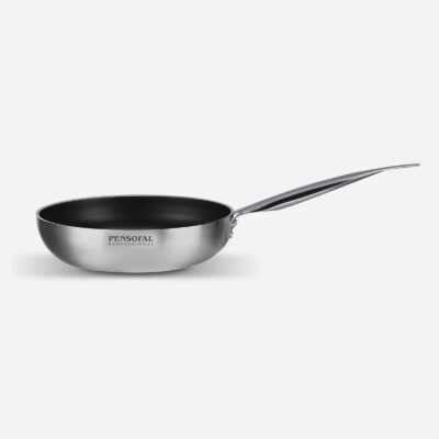 Padella jumbo con manico inox d.20 cm