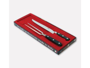 Confezione coltello per arrosto 22 cm e forchettone 28 cm