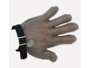 Guanto inox con cinturino taglia S,M,L,XL