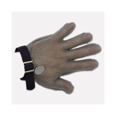 Guanto inox con cinturino taglia S,M,L,XL