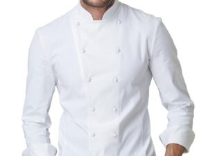 GIACCA DA CHEF 97% COT. 3% ELAST.