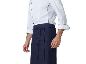 GREMBIULE blu / nero 100% cot.sanfor